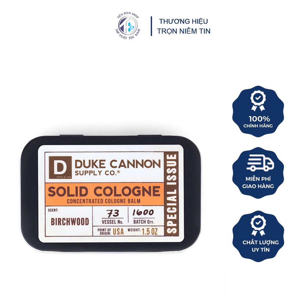 Nước hoa khô Duke Cannon 30g  Made in USA