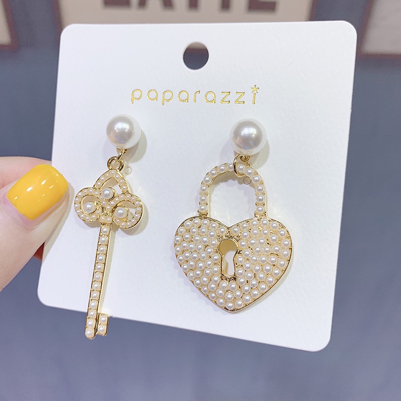 Bông Tai Mạ Bạc 925 Đính Ngọc Trai Nhân Tạo Thời Trang