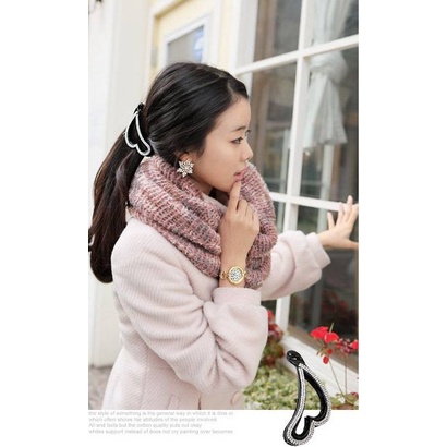 Kẹp tóc đính đá nhiều màu sắc thời trang phong cách Hàn Quốc