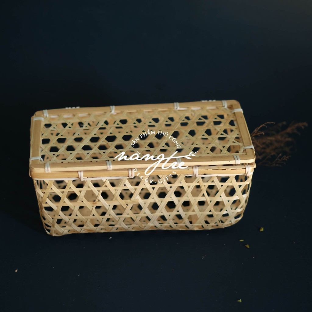 Hộp Chữ Nhật Đựng Quà Mây Tre Đan Thủ Công | BigBuy360 - bigbuy360.vn