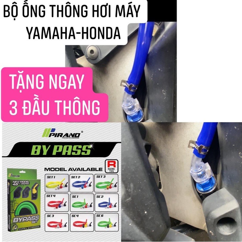 BỘ ỐNG THÔNG HƠI MÁY ( Giảm nhiệt độ máy )