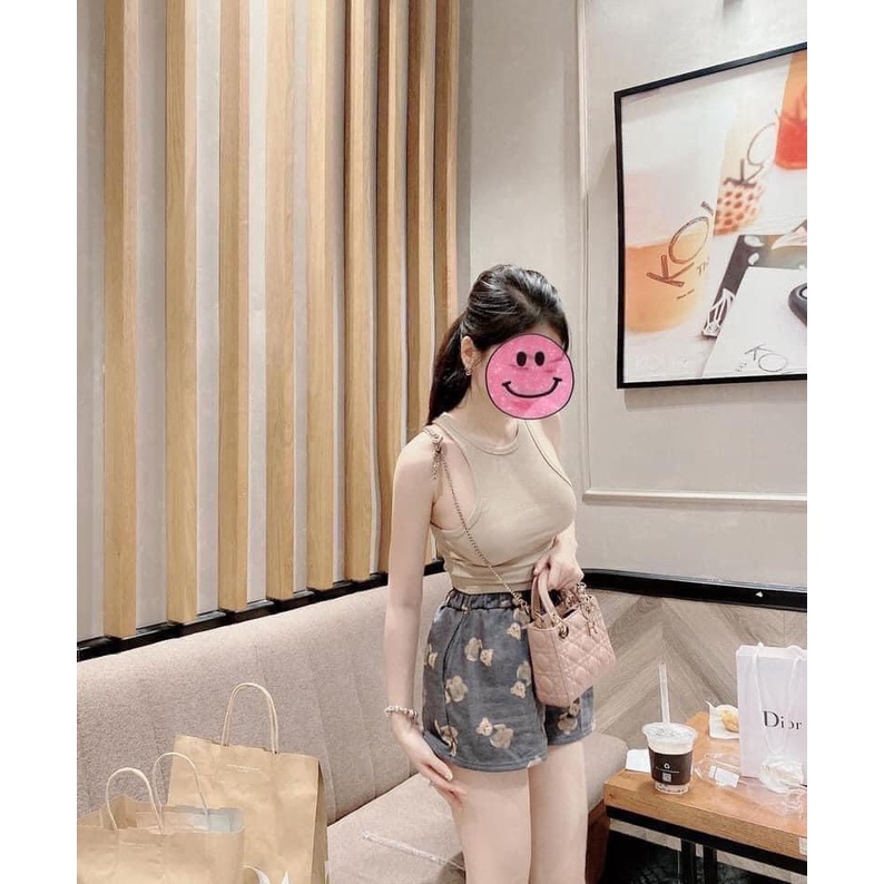 2FASHIONISTA Áo 3 lỗ thun tăm siêu xinh, hàng chất xịn sò  - Freesize dưới 55kg