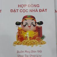 SỔ HỢP ĐỒNG ĐẶT CỌC LOẠI 3 LIÊN DÀNH CHO NV KINH DOANH BẤT ĐỘNG SẢN