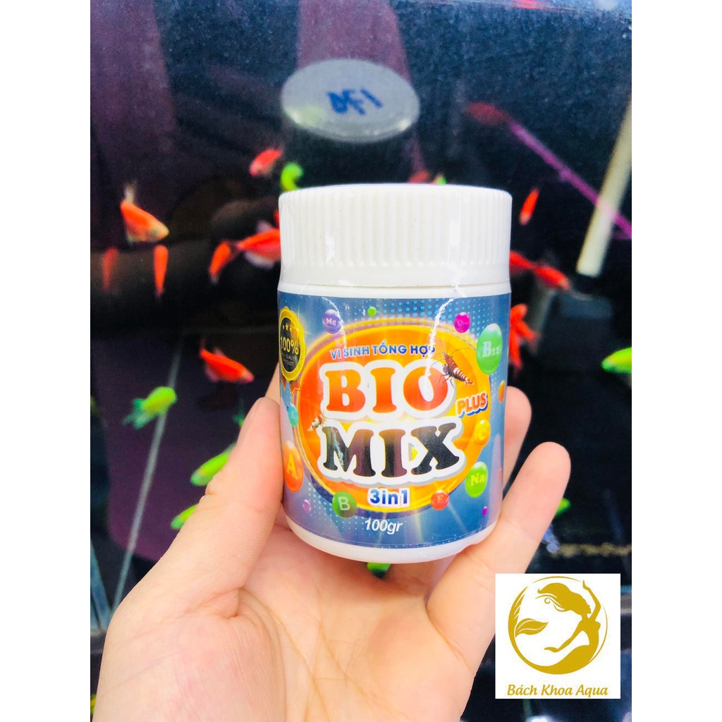Vi sinh đậm đặc Bio Mix Plus 3in1 cho bể thủy sinh