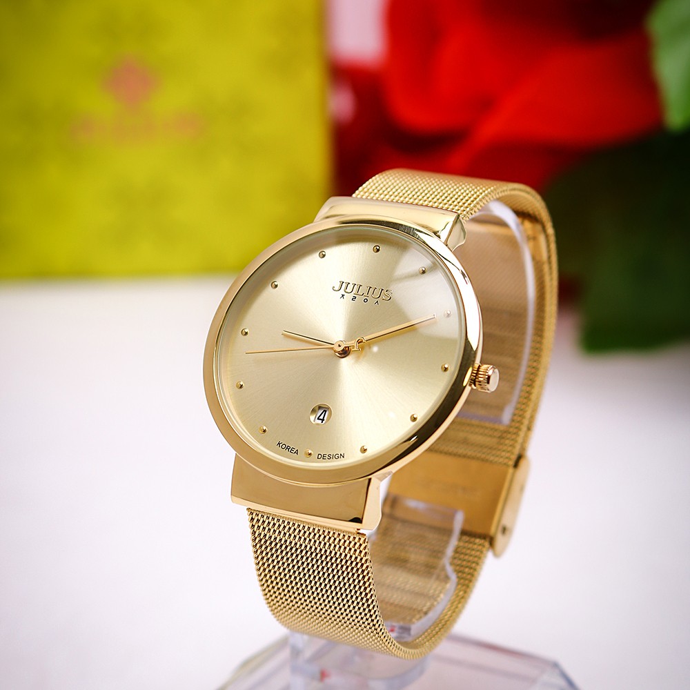 Đồng hồ Nam Julius JU1052 siêu mỏng (Vàng) | BigBuy360 - bigbuy360.vn