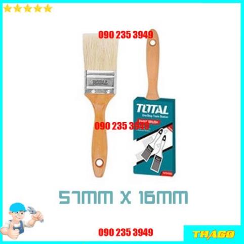 Cọ sơn cán gỗ 1inch đến 4inch Total kdp