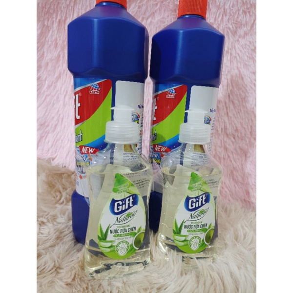 TẨY BỒN CẦU GIFT TẶNG RỬA CHÉN