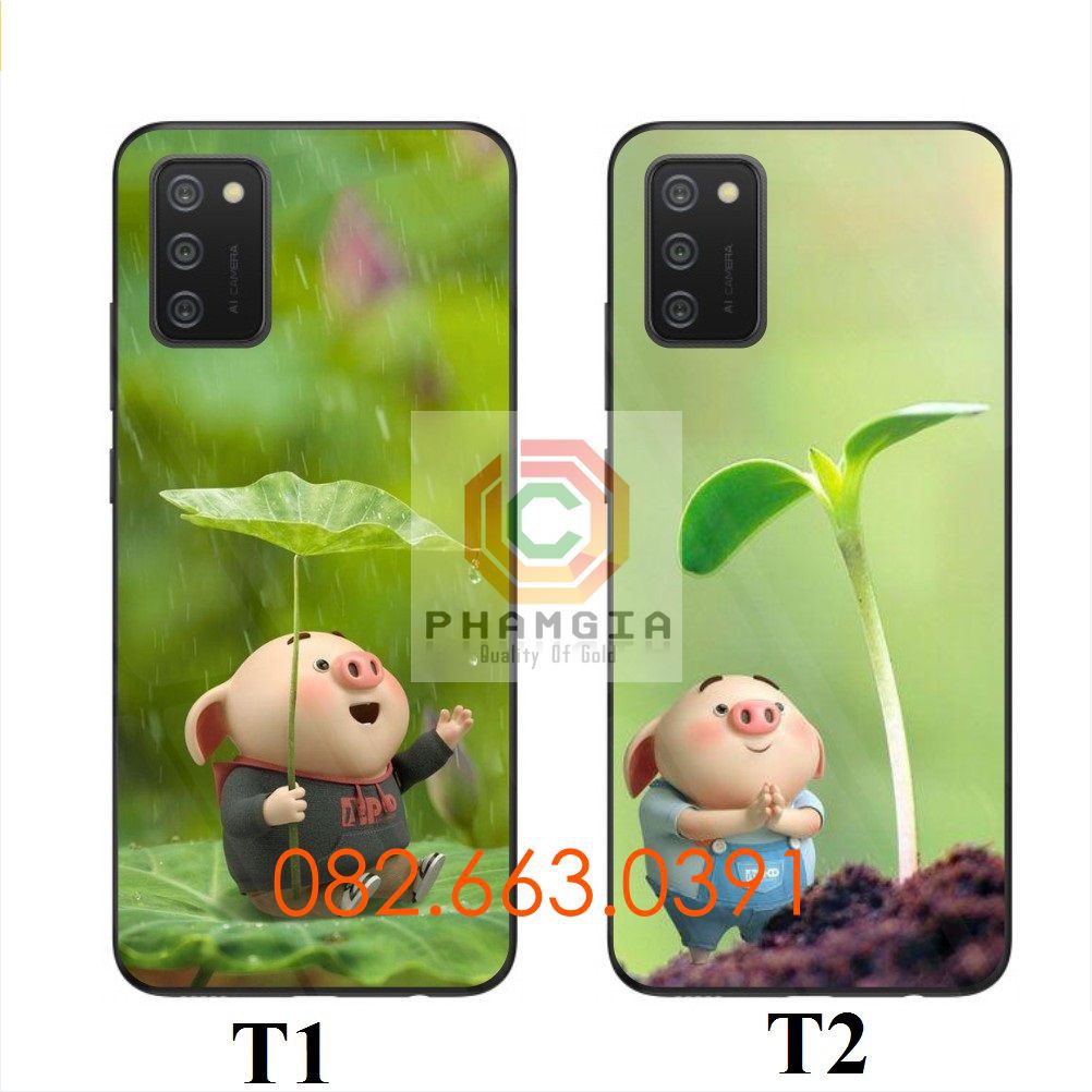 Ốp lưng Samsung A02s /A03s ép kính chống bể đẹp (P2)