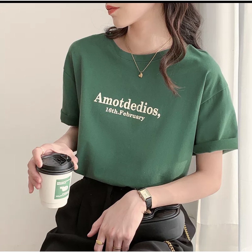 Áo thun phông nữ nam form rộng Áo ADLV tay lỡ unisex chất liệu cotton tuyết nhung dày dặn