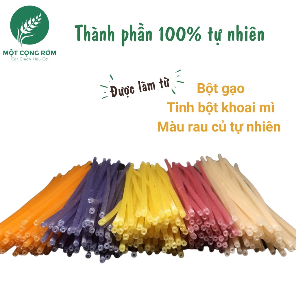 Bánh canh ống ngũ sắc FUMA túi 500G | Một Cọng Rơm