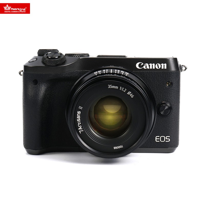 Ống kính MF 7Artisans 35mm f1.2 Mark II cho Sony E, Fujifilm X, Olympus M43, Canon EOS-M và Nikon Z