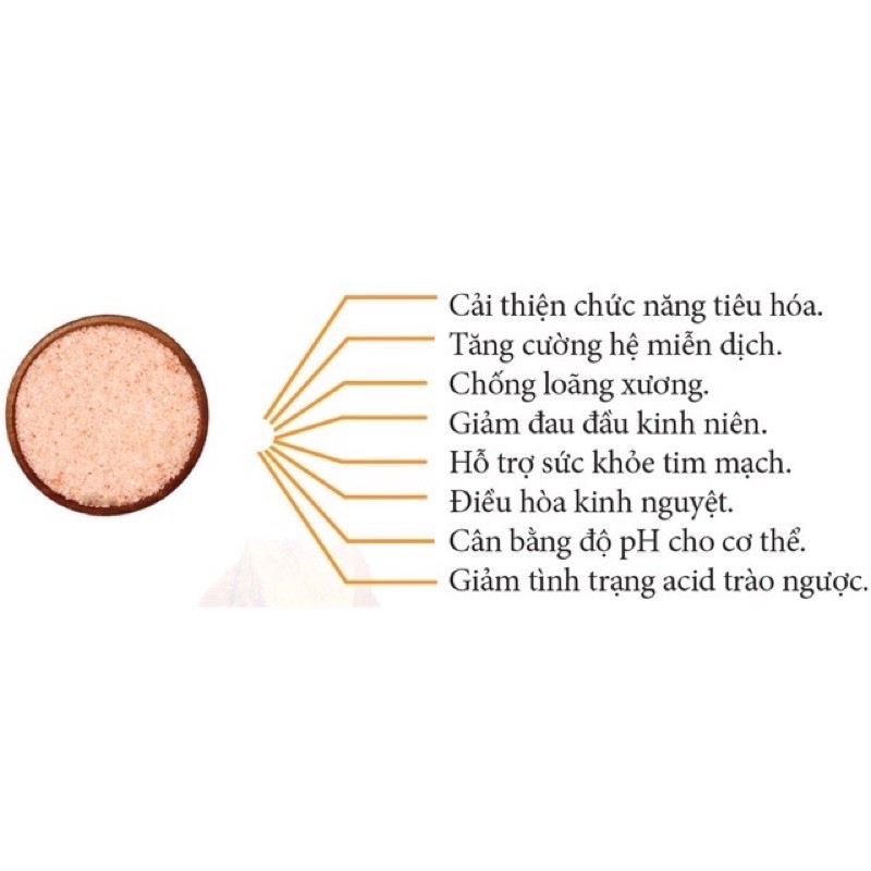 Muối hồng Hymalaya mịn | Bột Natural