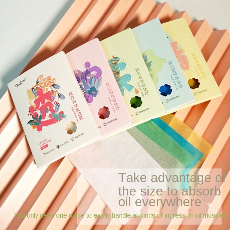 [Hàng mới về] Set 100 giấy thấm dầu se khít lỗ chân lông | BigBuy360 - bigbuy360.vn