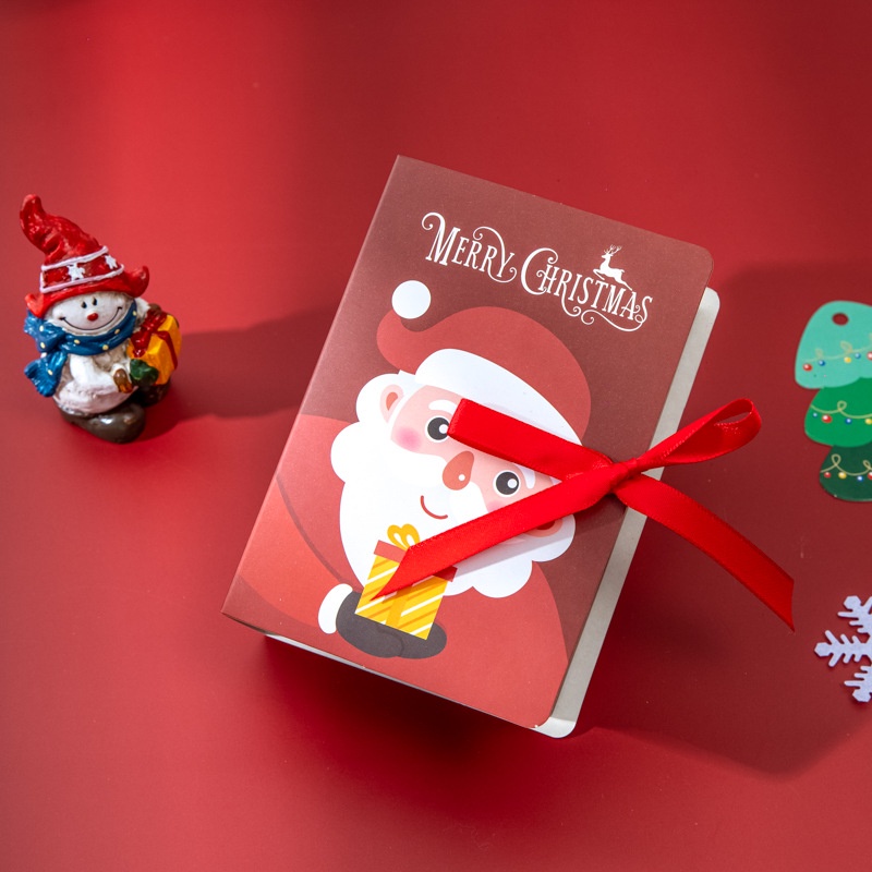 Túi Giấy Đựng Quà Giáng Sinh / Kẹo In Họa Tiết Ông Già Noel Dễ Thương