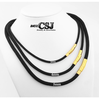 Dây chuyền nam dù thái khóa inox cap cấp mạ vàng sang trọng, nam tính, thời trang 69