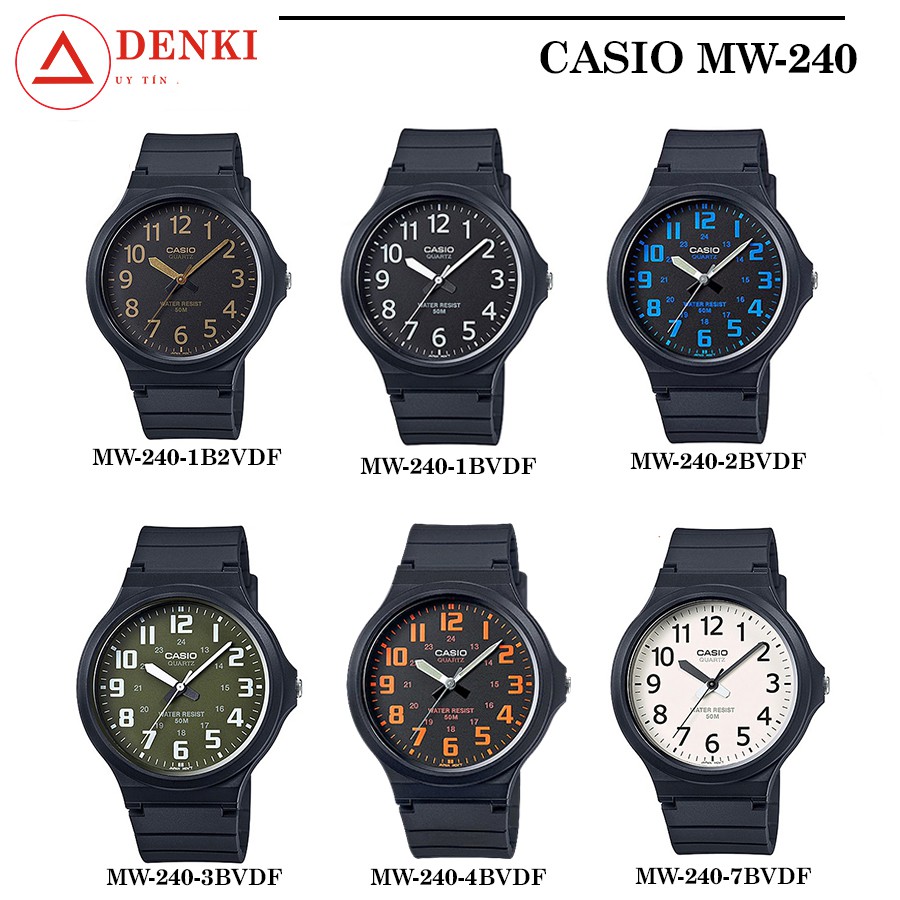 [FREESHIP] Đồng hồ nam dây nhựa Casio Standard chính hãng Anh Khuê MW-240 Series (43 | BigBuy360 - bigbuy360.vn