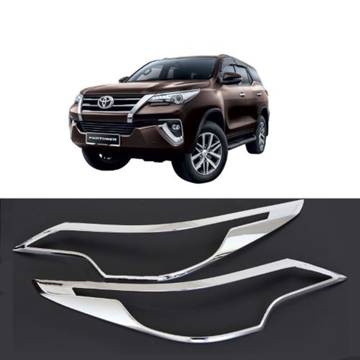 Viền đèn pha, viền đèn hậu, ốp viền đèn xe Fortuner, Innova, Xpander, Vios, Ford Ranger