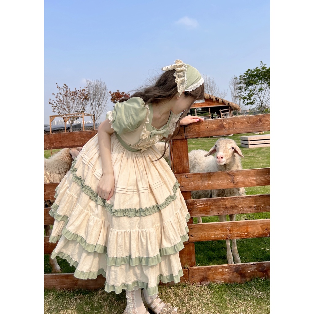 Váy lolita phong cách mùa vụ đồng quê ̣̣