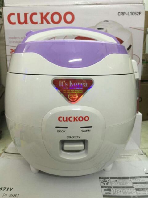 Nồi cơm điện Cuckoo cơ CR 0671V 1.0L | BigBuy360 - bigbuy360.vn
