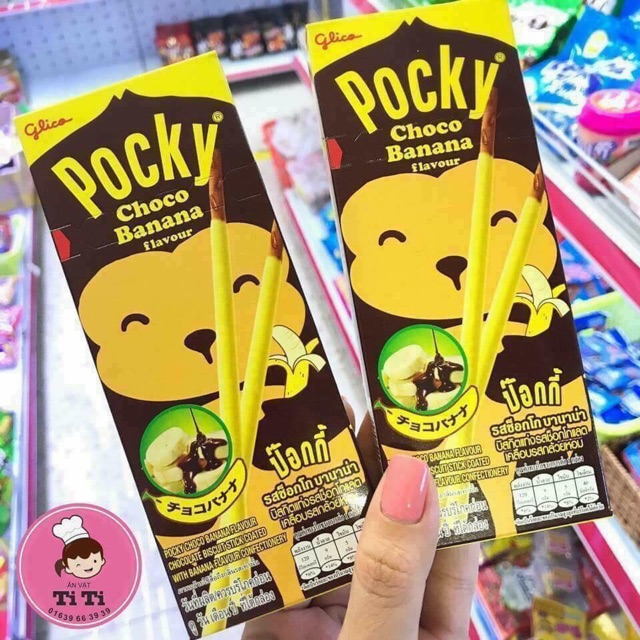 BÁNH POCKY CHUỐI SOCOLA