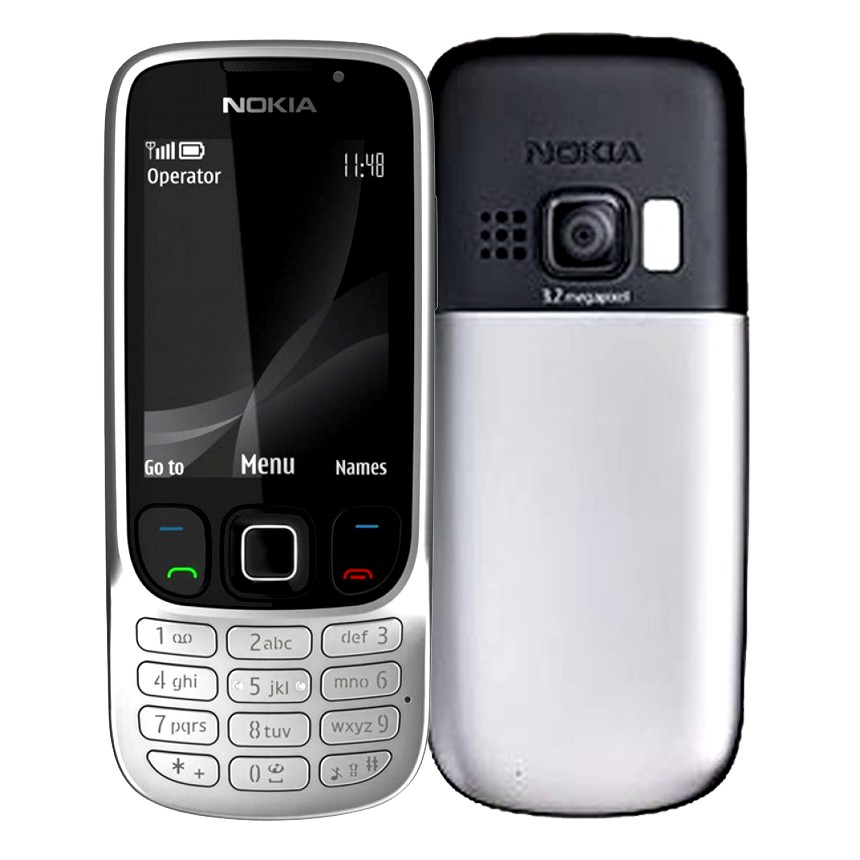 Điện thoại độc cổ nokia 6303 kèm pin sạc-Bảo hành 12 tháng