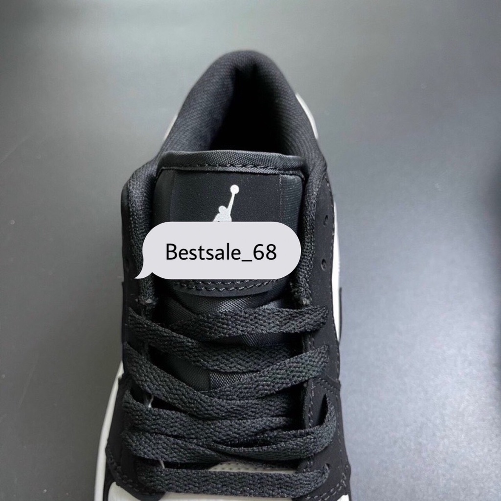 Giày thể thao cổ thấp nam nữ đen trắng đủ size 36-43,  đế cao su êm ái. panda thấp