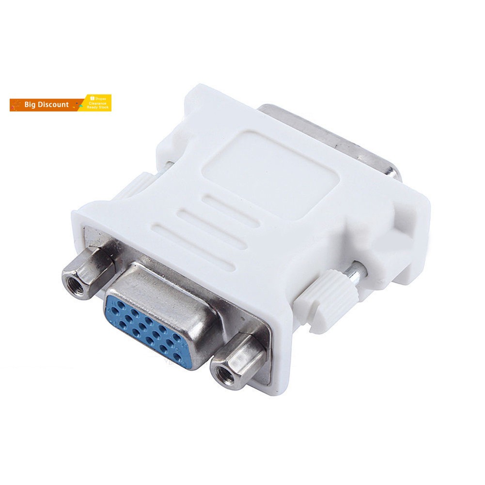 Đầu Chuyển Đổi Dvi-i 24 + 5 Male Sang Vga 15pin Female