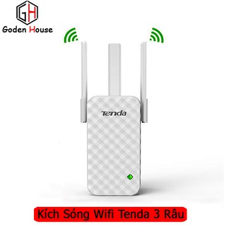 (Mới) Bộ kích sóng Wifi Tenda A12 ba râu, bộ kích sóng wifi 3 râu cực khỏe tốc độ dẫn truyền lên đến 300mbs