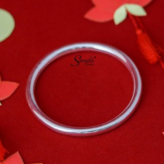 Vòng trơn rỗng bạc 990 Senyda Jewelry VB011-VT021