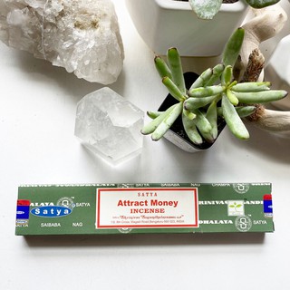 Thanh Hương Tài Lộc (Attract Money - SATYA Incense) Thu Hút Tiền Tài & Công Danh l XÔ THƠM THANH TẨY