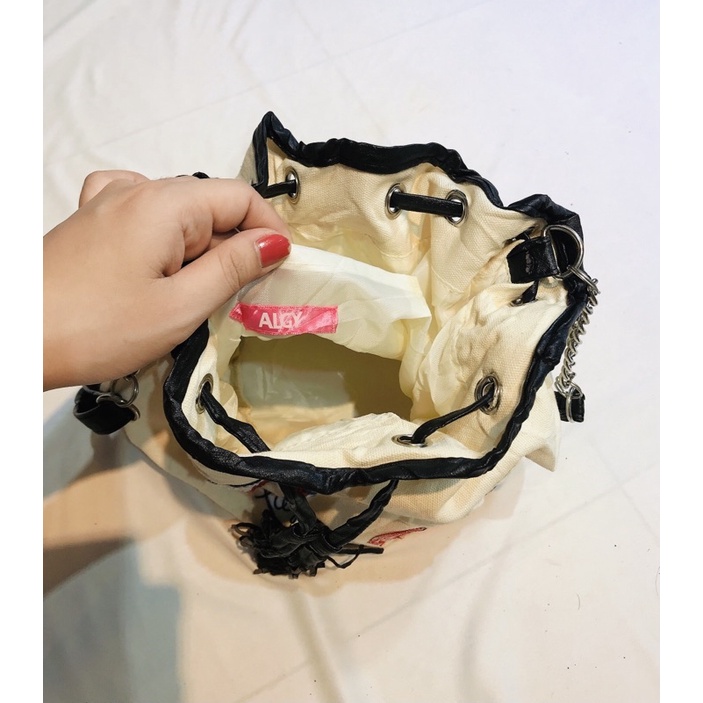 Túi Si bucket hiệu ALGY
