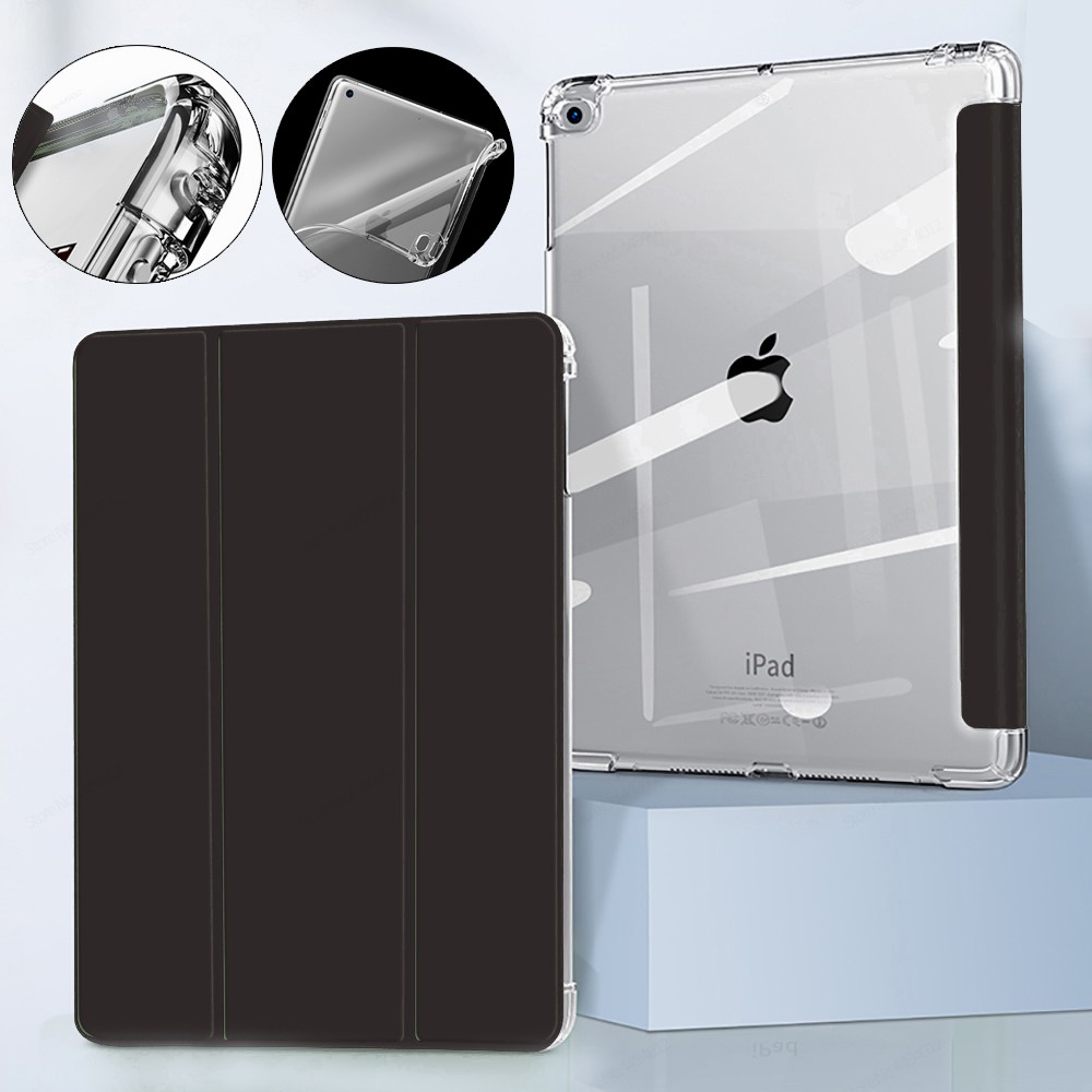 Bao Da Trong Suốt Có Khe Cắm Bút Cho iPad Air 4 Pro 11 2021 2020 8th 7th Gen 10.2 2019 7th 8th Pro 10.5 2017 9.7 5 6th | BigBuy360 - bigbuy360.vn