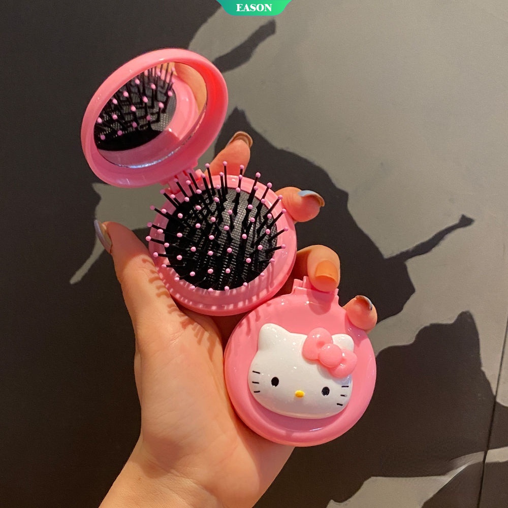 1 Gương Trang Điểm Mini Bỏ Túi Hình Cinnamoroll Hello Kitty Cinnamoroll Và My Melody Đáng Yêu Có Thể Gập Lại Cho Nữ