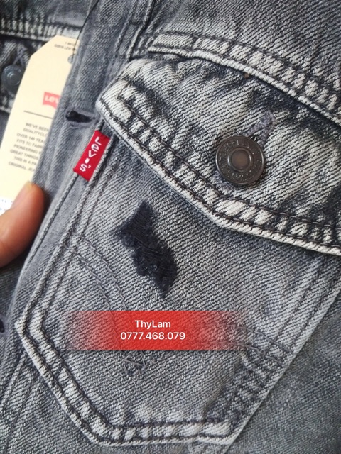 Áo khoát nam Jacket Jean Levis