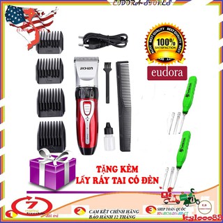[Kèm ảnh thật] Tông Đơ Cắt Tóc Gia Đình Jichen 0817 TẶNG bộ ráy tai có đèn