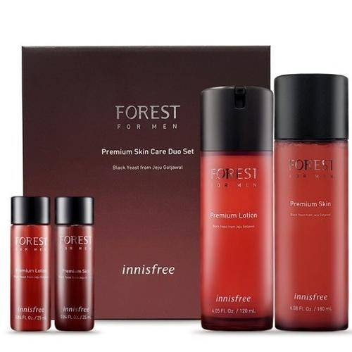 Bộ Dưỡng Sáng Da, Chống Lão Hóa Cho Nam INNISFREE FOREST For Men Premium Set Care Duo Set