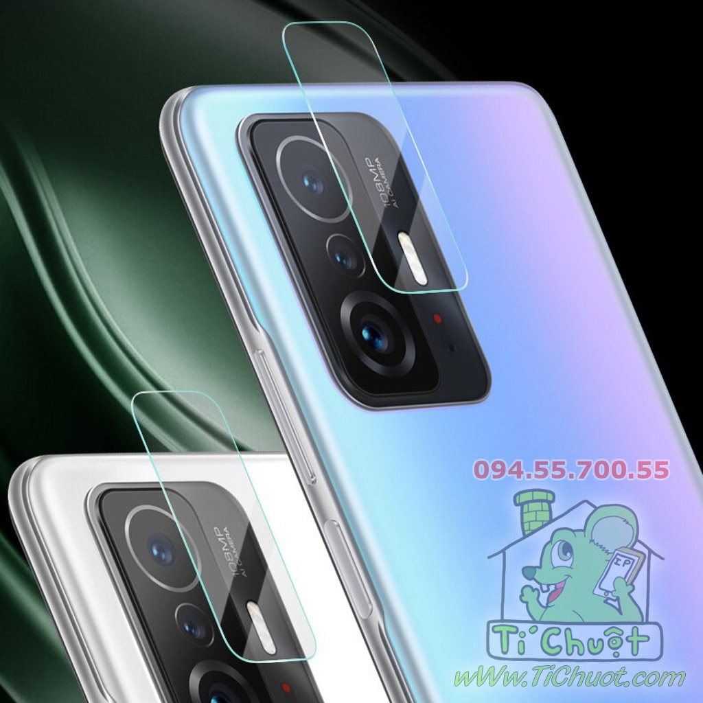 [Ảnh Thật] Kính CL chống trầy Camera Xiaomi Mi 11T/ 11T PRO Cường Lực 2.5D