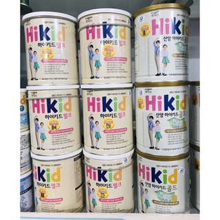 Sữa hikid vani, dê tăng chiều cao 600-700g date xa