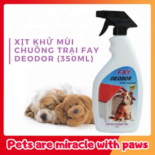 KHỬ MÙI CHUỒNG TRẠI FAY DEODOR 350 ml