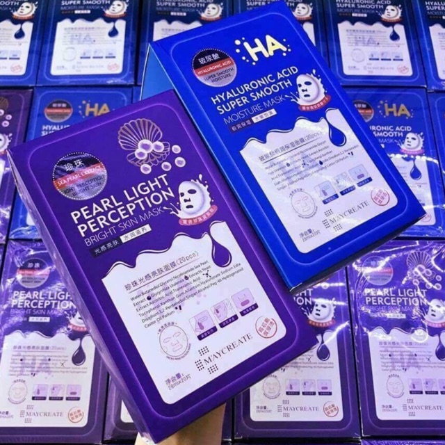 Mặt nạ HA Maycreate nội địa Trung Quốc cấp ẩm sáng da chính hãng