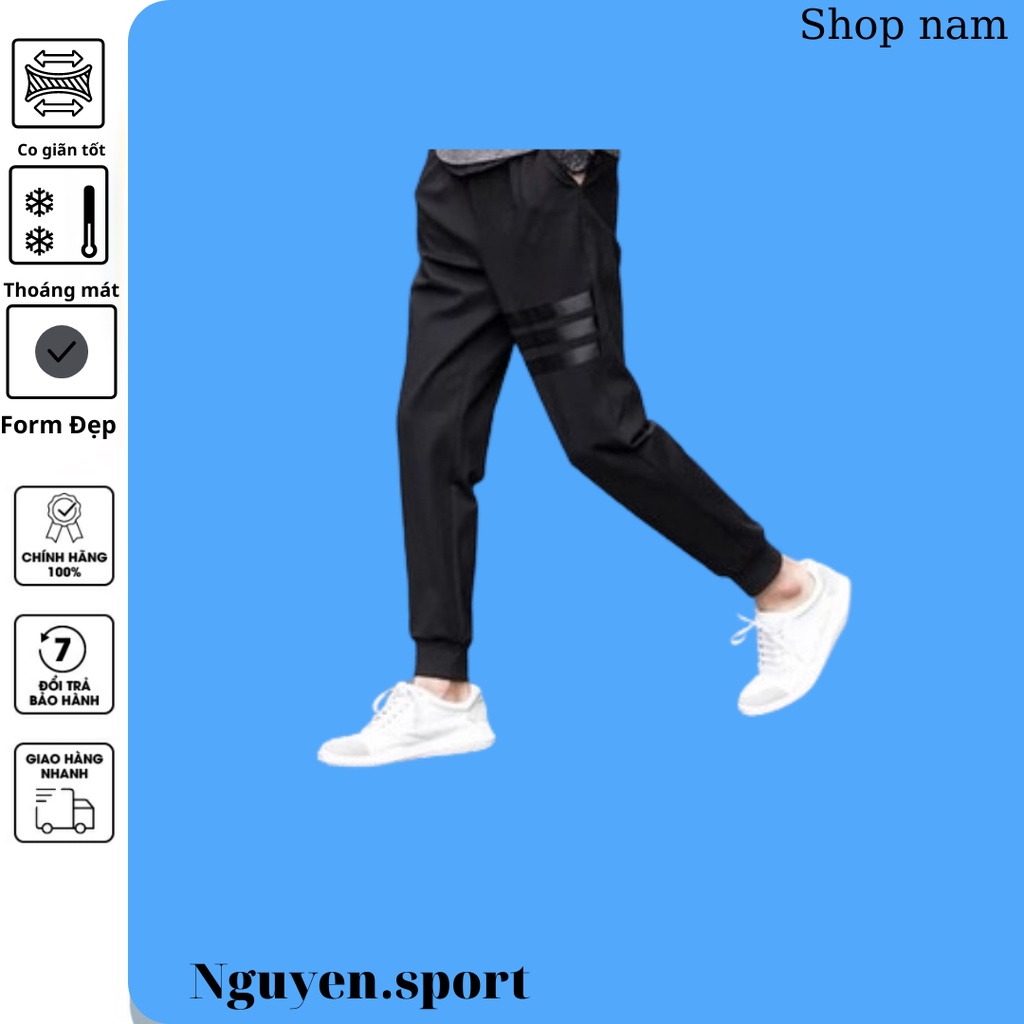 Quần dài jogger nam chất vải umy cao cấp,phong cách thể thao , mã 068