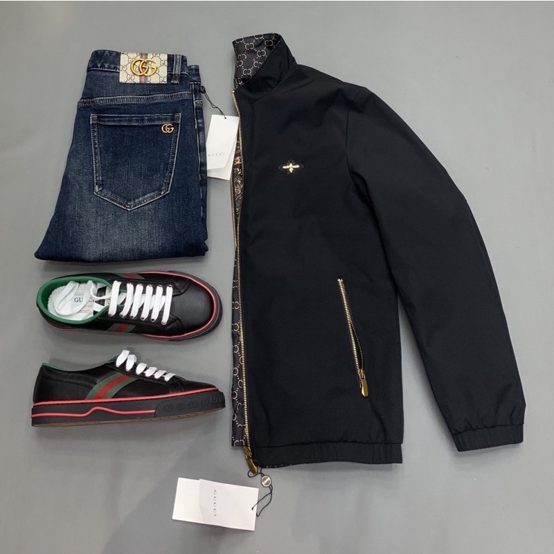 Áo gió cao cấp hai mặt