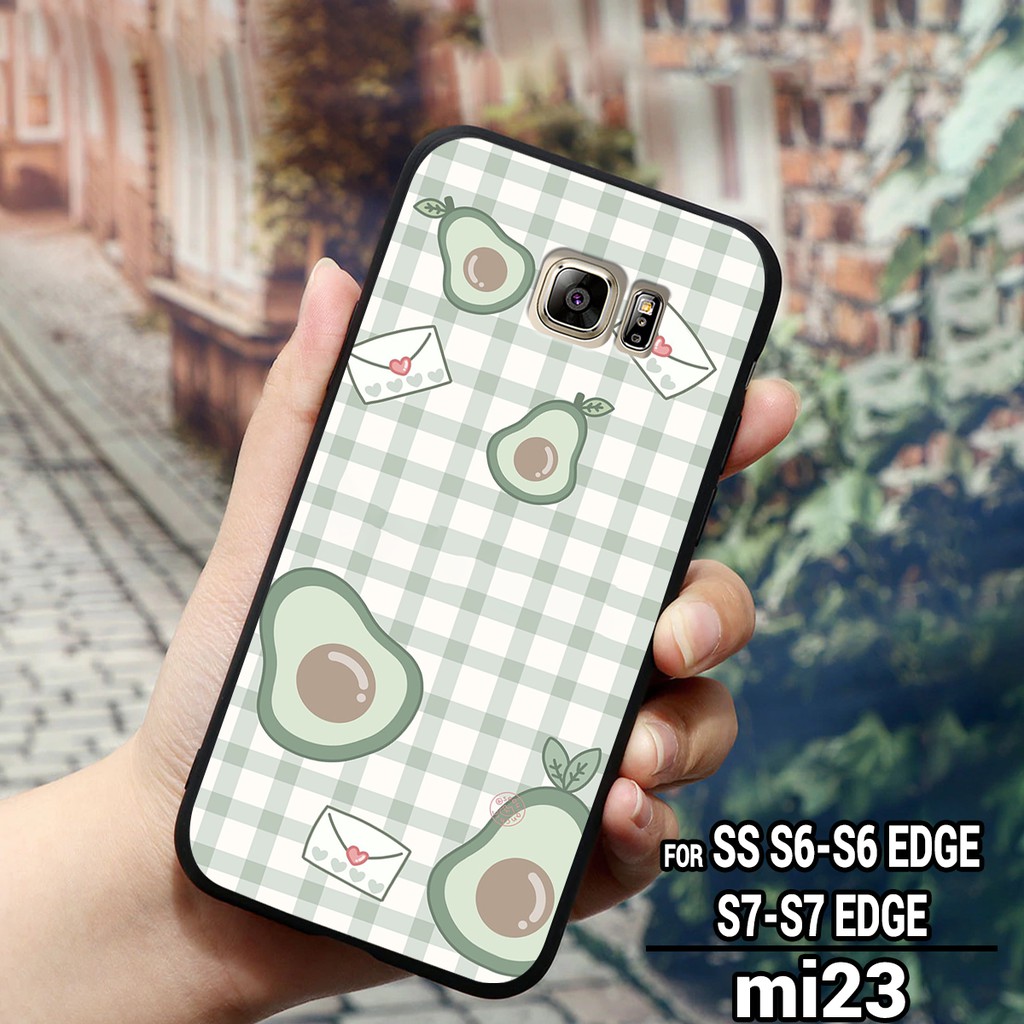 Ốp lưng SAMSUNG GALAXY Note 4 - Note 5 - S6 - S6 EDGE - S7 - S7 EDGE in hình hoa quả xinh xinh