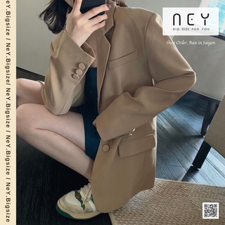 [ORDER] Áo khoác Blazer nữ BIGSIZE phong cách Hàn Quốc basic