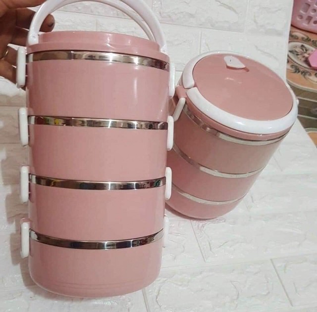 CẶP LỒNG LÚA MẠCH 4 TẦNG 2 LỚP ( bên trong là inox)