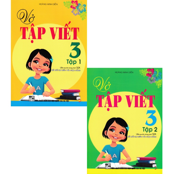 Sách - Combo Vở Tập Viết Lớp 3 (Biên Soạn Theo Chương Trình SGK Kết Nối Tri Thức Với Cuộc Sống) (Bộ 2 Cuốn)