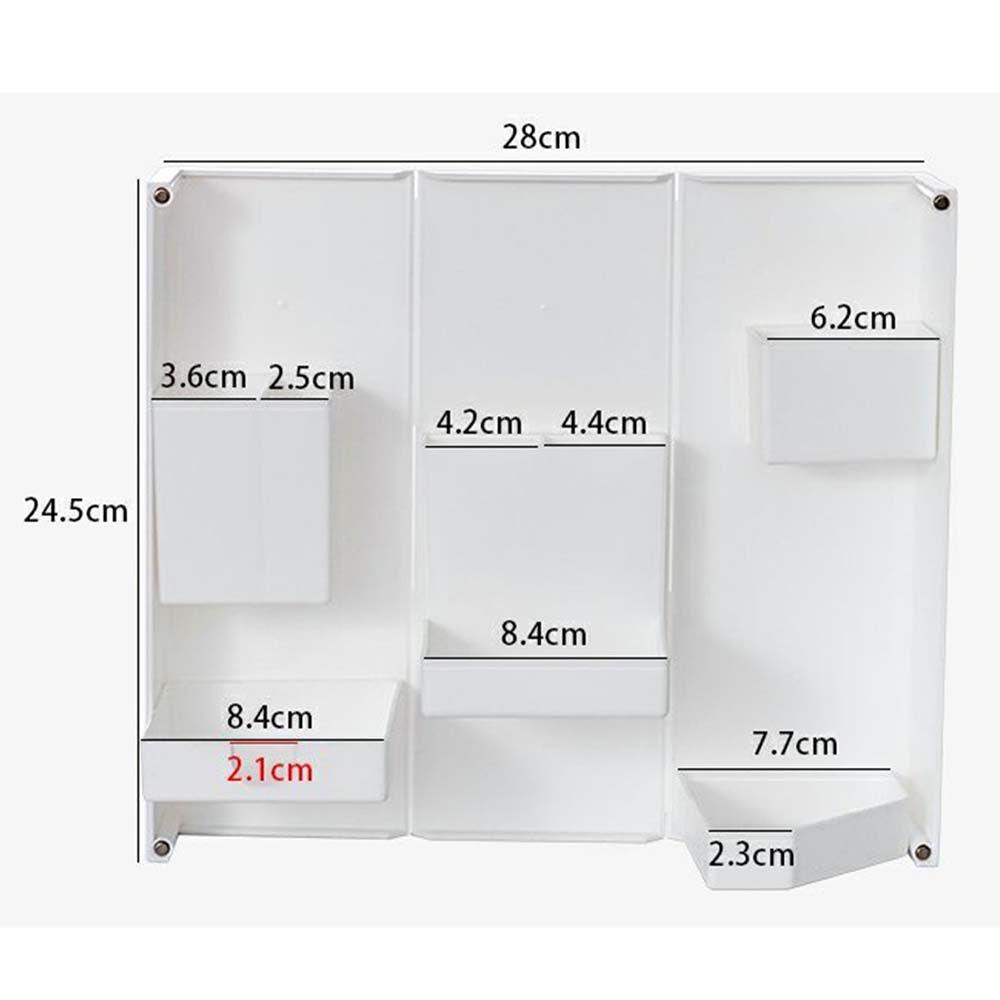Hộp Đựng Đồ Trang Điểm Hình Chữ H Sức Chứa Lớn Đa Năng Đứng