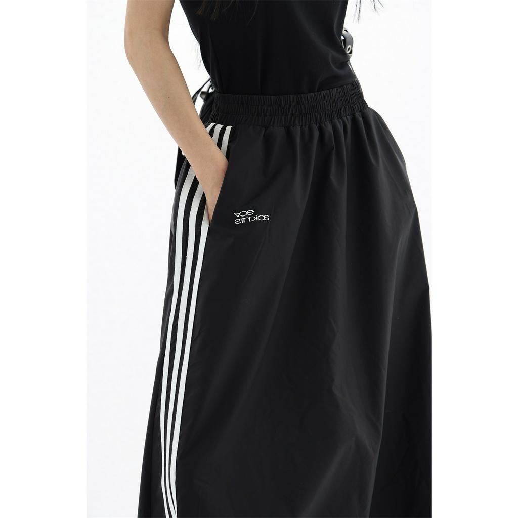 Chân Váy Đen Dáng Dài Họa Tiết Hoa Thời Trang Mùa Hè 2023 Cho Nữ