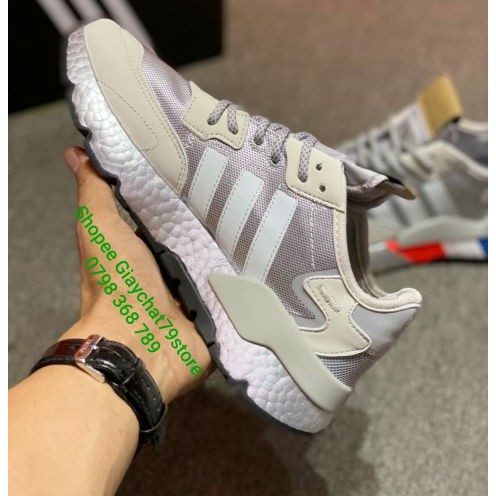 Giày Adidas Nite Jogger Silver FV4280 Men's  Giaychat79store