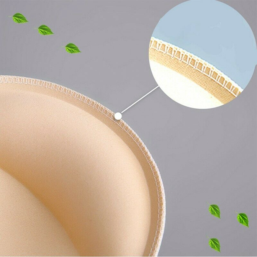 1 Cặp Miếng Lót Ngực Dày Dặn Thoáng Khí Cho Nữ
